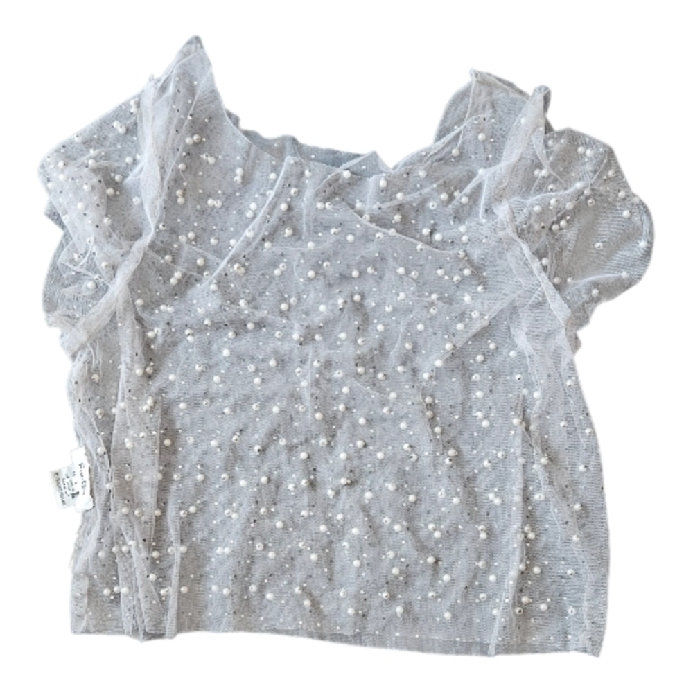 Kids Sheer Gray Top